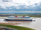 Disney Wish Reaches Key Construction Milestone After Leaving Meyer Werft Shipyard for Open Water