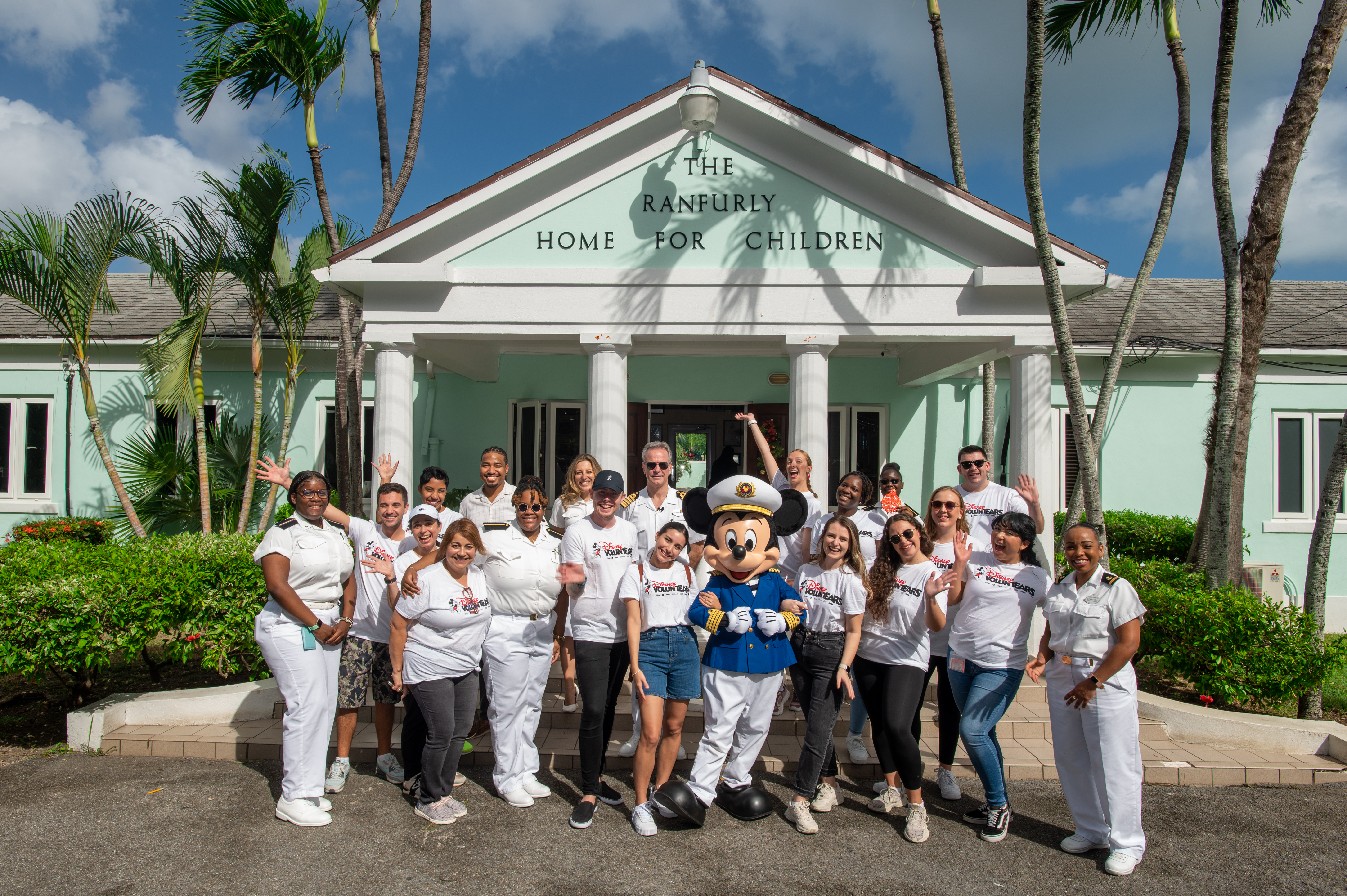 Disney Cruise Line Brings Holiday Cheer to Residents of the Ranfurly Homes for Children in The Bahamas (Image at LateCruiseNews.com - December 2022)
